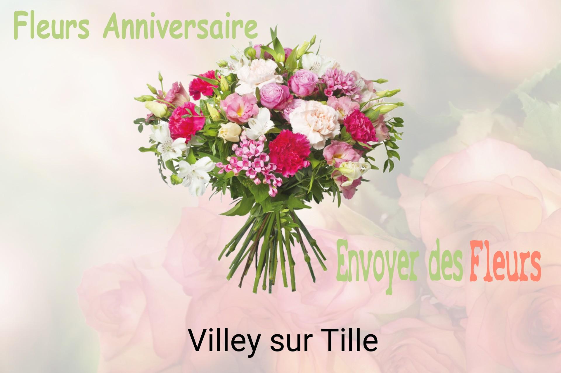 Bouquet de fleurs d’anniversaire livré à Villey-sur-Tille